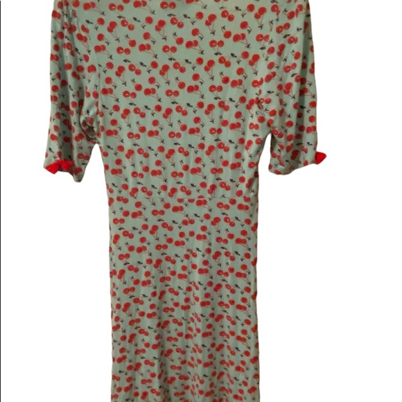 Sourpuss cherries dress (fits small) - Picture 4 of 11